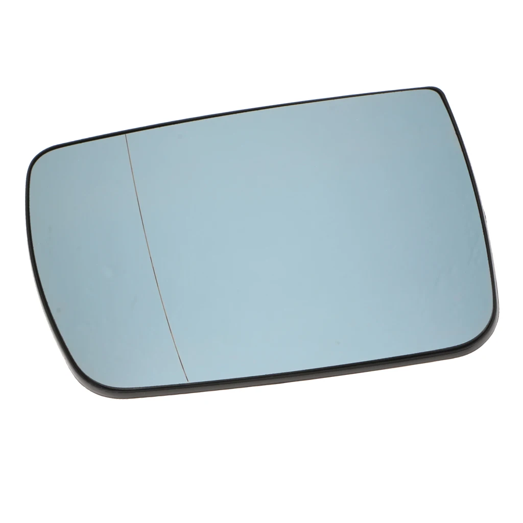 Door Wing Mirror Glass Heated Blue  Side for BMW X5 E53 99-06