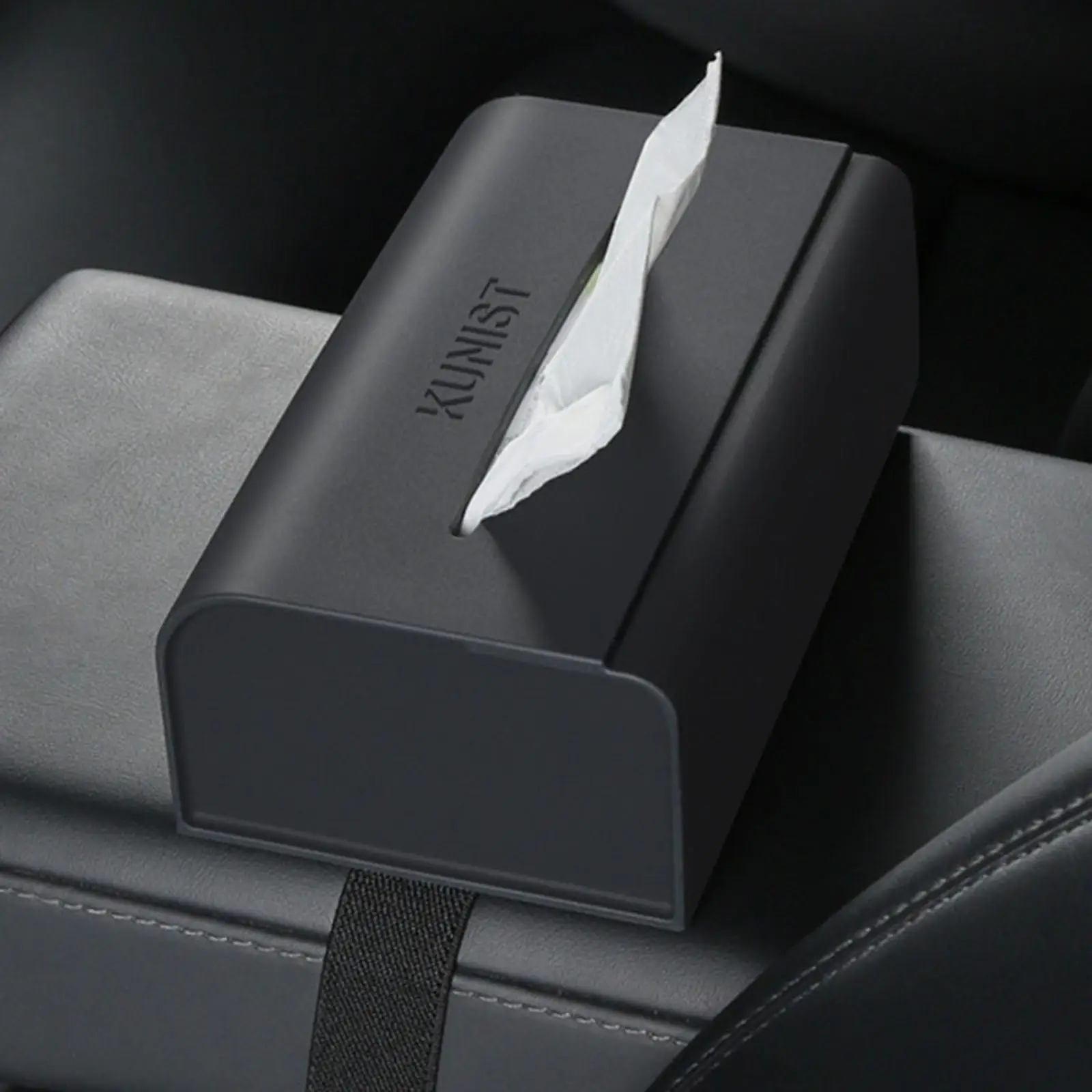 Silicone tissue Holder Paper Napkin Holder Auto Tissue Box Storage Cases Armrest Box Screen Backseat