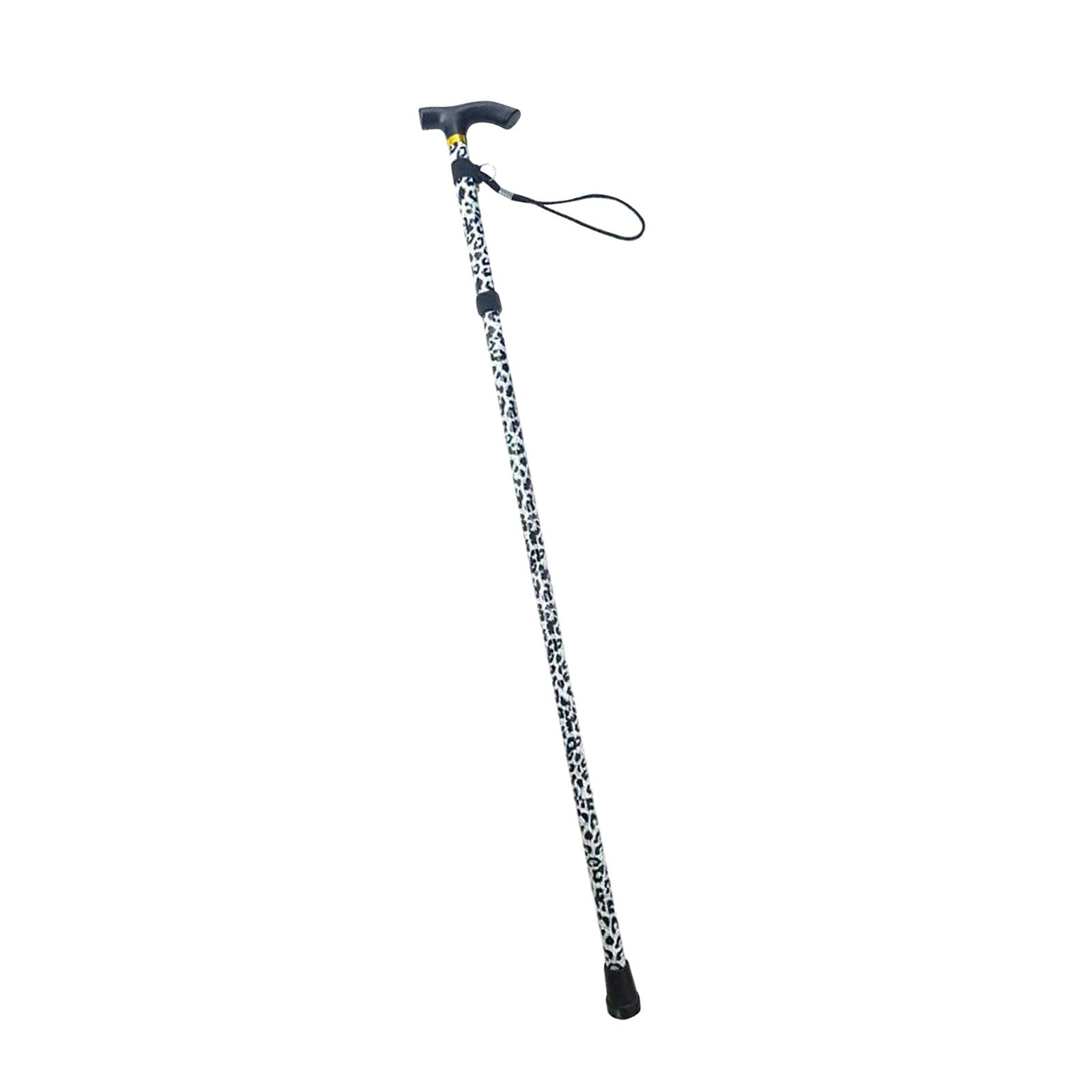 Trekking Poles Adjustable Anti Shock Collapsible Lightweight Hiking Pole Walking Pole for Elderly Old Man Hiking Camping Walking