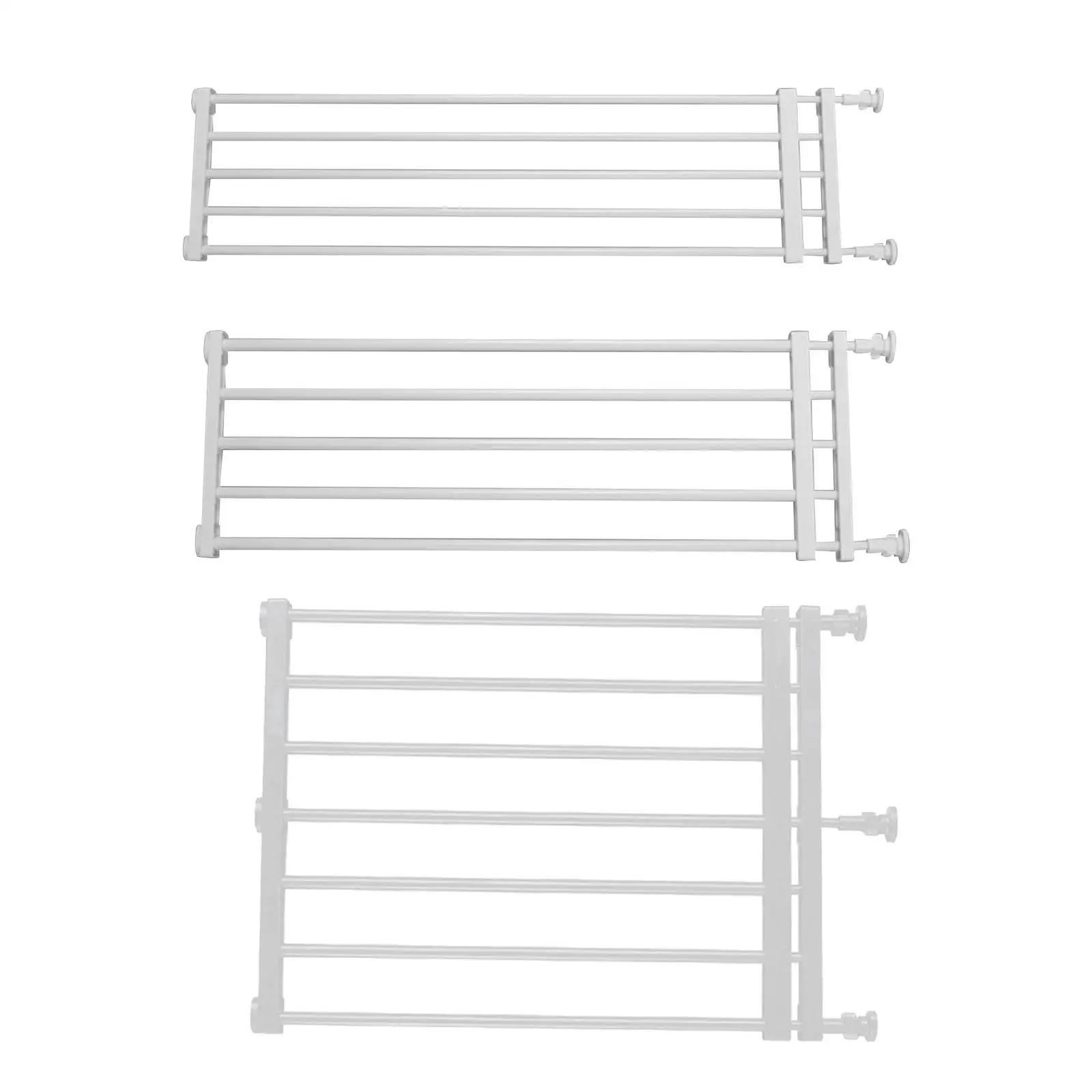 Expandable Dog Gate Adjustable Barrier for Lawn Patio Outdoor Small Medium Pet Doorway