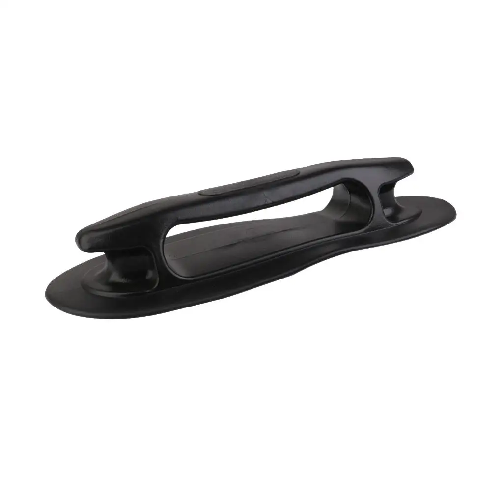 MagiDeal 1Pc 22.2cm Black PVC Lifting Grab Handle/Cleat Watercraft Parts for Inflatable Boats Rubber Dinghy Water-Skiing Sports