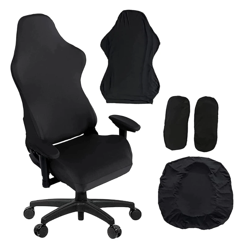 1 комплект игровой чехол для кресла чехлы на кресло стрейч для компьютераоткидной гоночный геймерский офисный стул защитный держатель