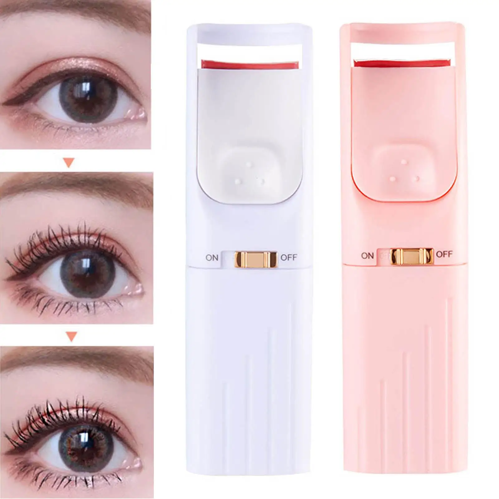 Electric Eyelash Curler for Women USB Charging, 40°C Intelligent Temperature Control