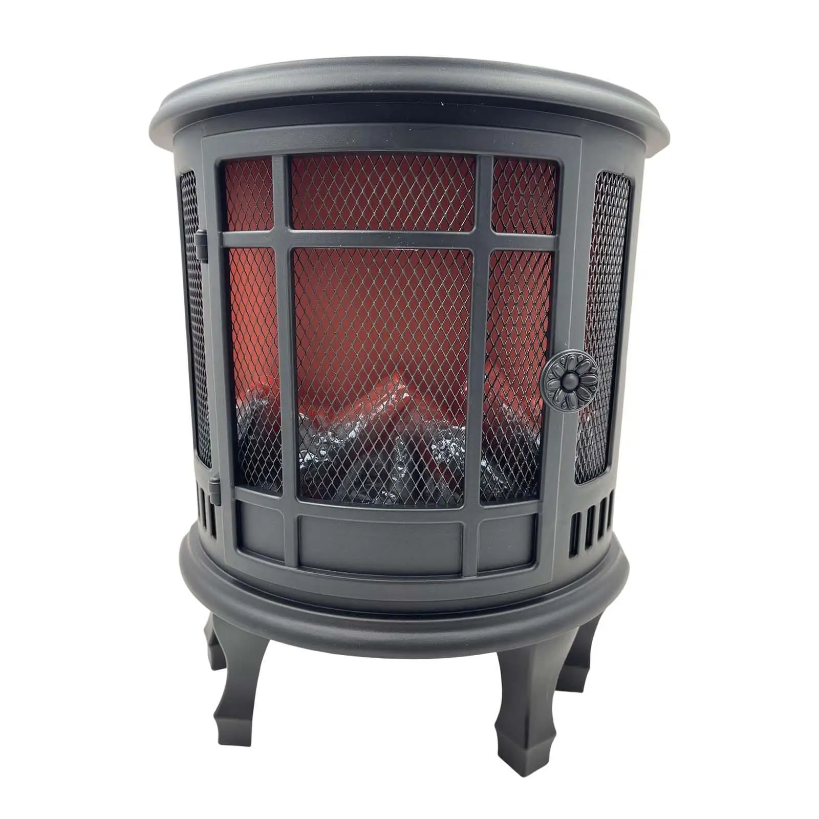 Simulation Fireplace Lanterns Night Lamp Home Decor Tabletop Decorative LED
