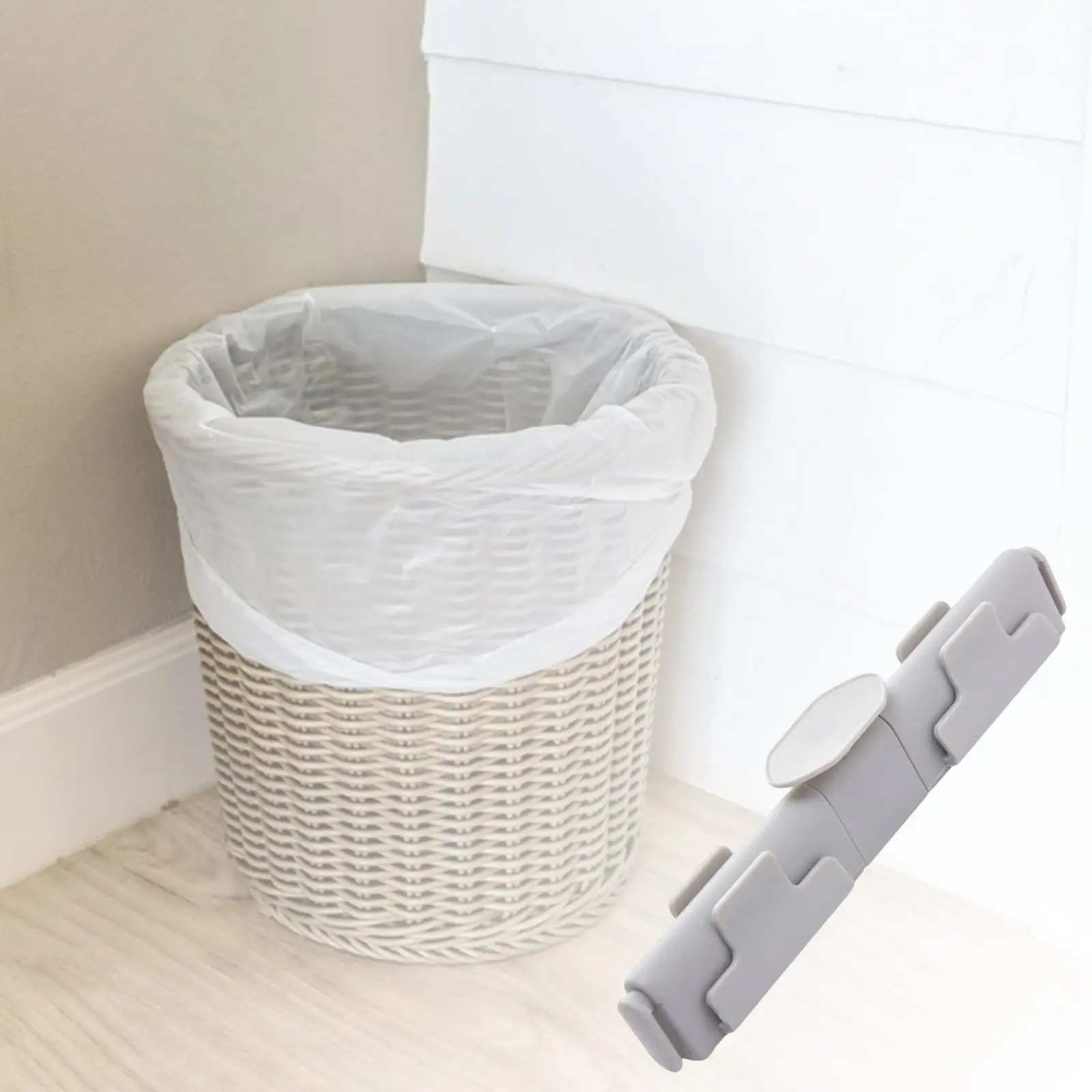 Storage Garbage Garbage Sorting Folder Garbage Classification Trash Can Accessories Sturdy Retractable Trash Rack for Cupboard