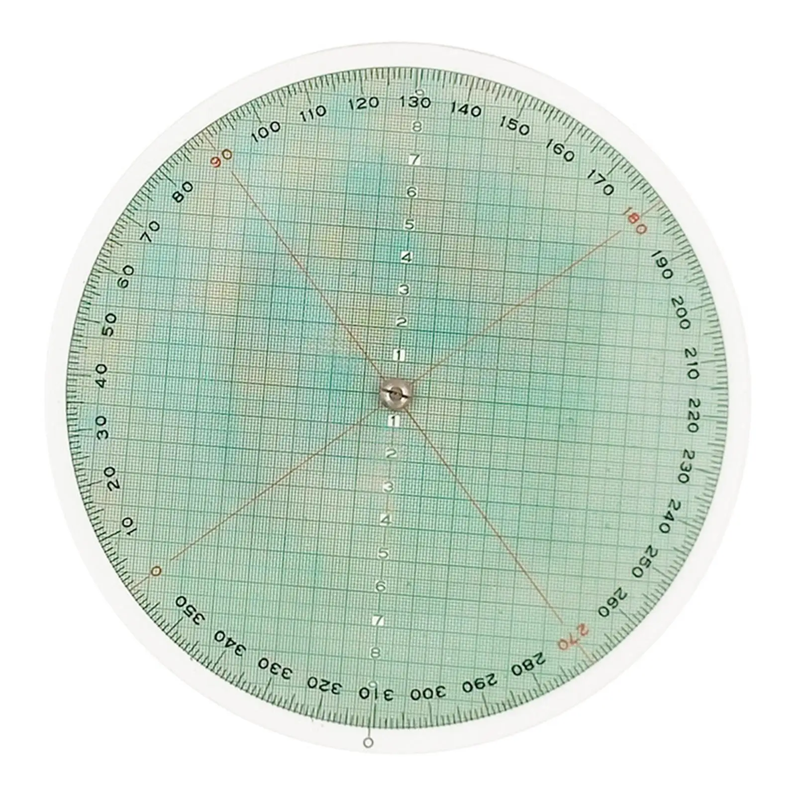 Nautical Slide Rule Portable Sturdy Easy Using Fittings Durable Plotting Measuring Scale Sailing Circular Ruler Navigation Tool