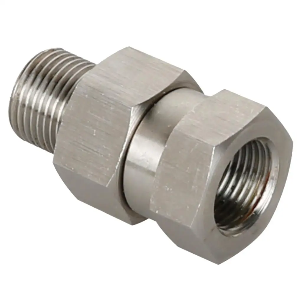 1 Pc 3/8inch Stainless Steel Pressure Washer Quick Release Adapter Connector