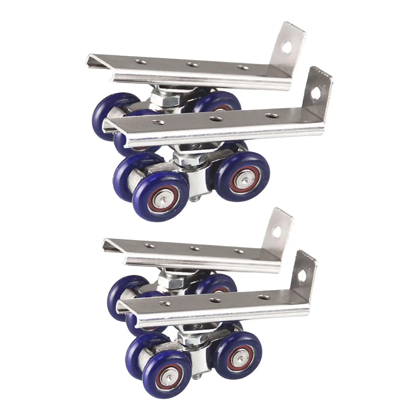 2 X Sliding Door Rollers Sliding Doors Wheel Track Tracks Track Accessories