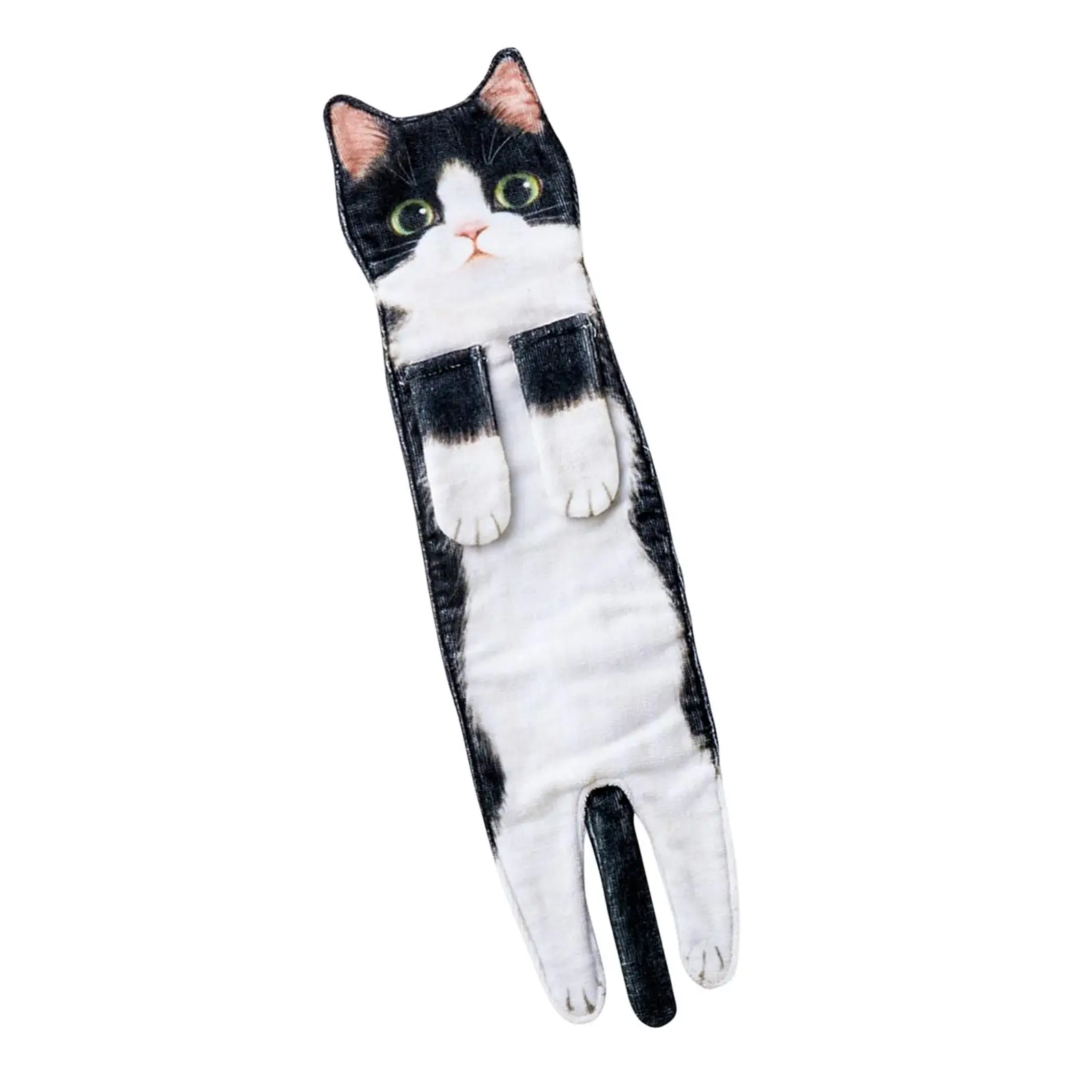 Absorbent Hand Towels Cat Lovers Gifts Dish Towel Accessories Multi Use Hanging Kitchen Towel Home Decor