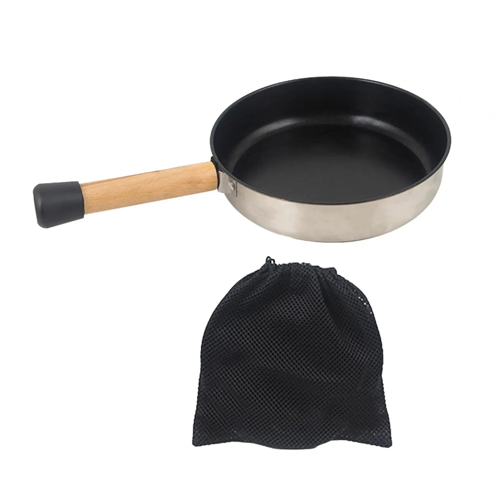 Non Stick Frying Pan Nonstick Flat Griddle Pan for Backpacking Fishing