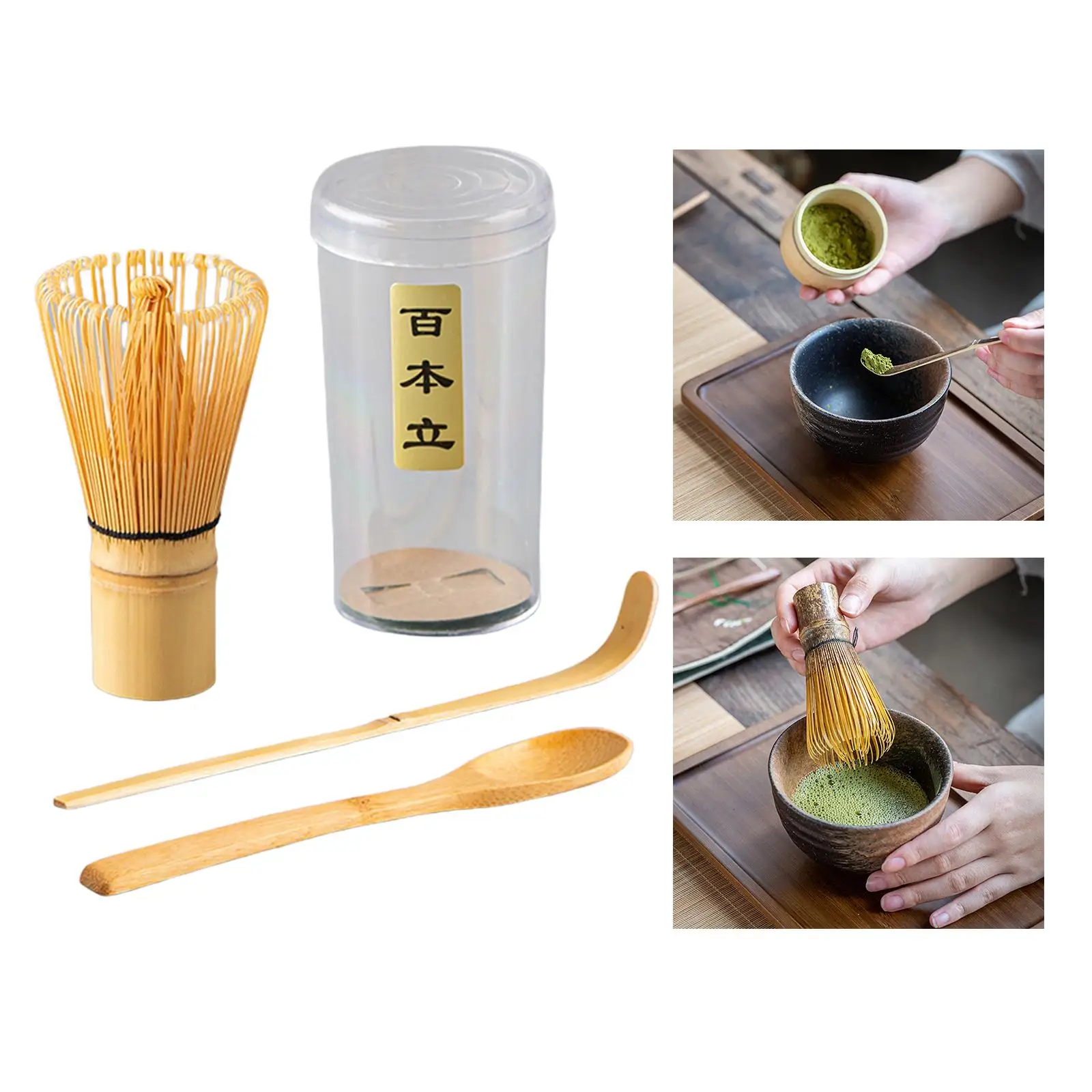 Bamboo Matcha  Prepare A Traditional Cup of Matcha Bamboo Whisk & Holder Handmade Traditional Bamboo Matcha Set for Matcha