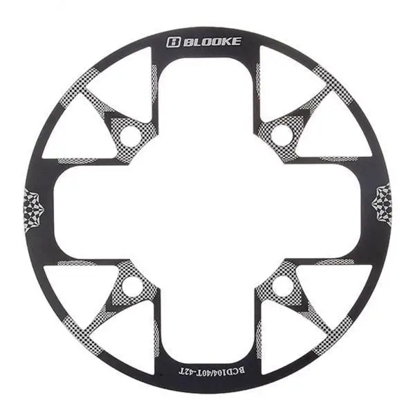 2x Mountain Bike Chainring Guard, 104mm BCD Chainring , for , Single  Bikes, Electric Bicycles, Crankset Wheel  Support