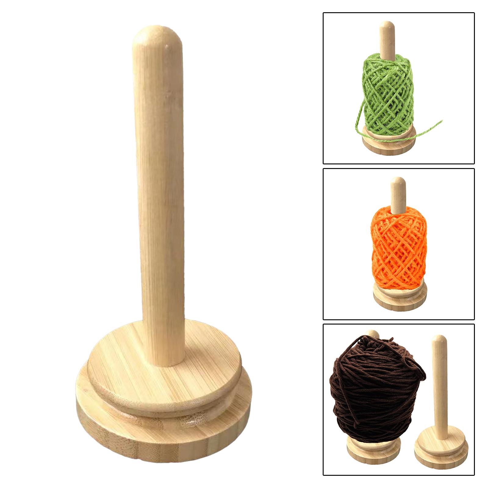 Ball Holder Knot Cupcake Storage Embroidery Ball Paper Towel Holder Spindle Bamboo Yarn Bowl Holder Bamboo Yarn Bowl Holder Set