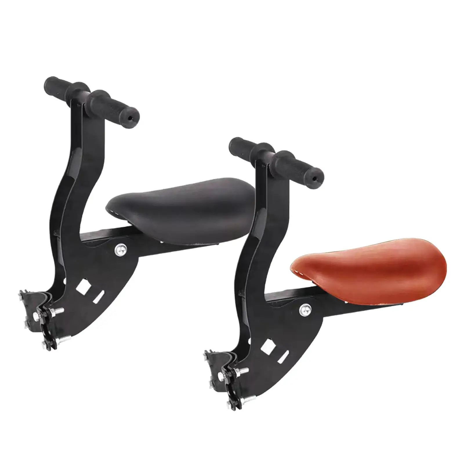 Child Seat Front Mounted Comfortable Carrier for Folding Bikes