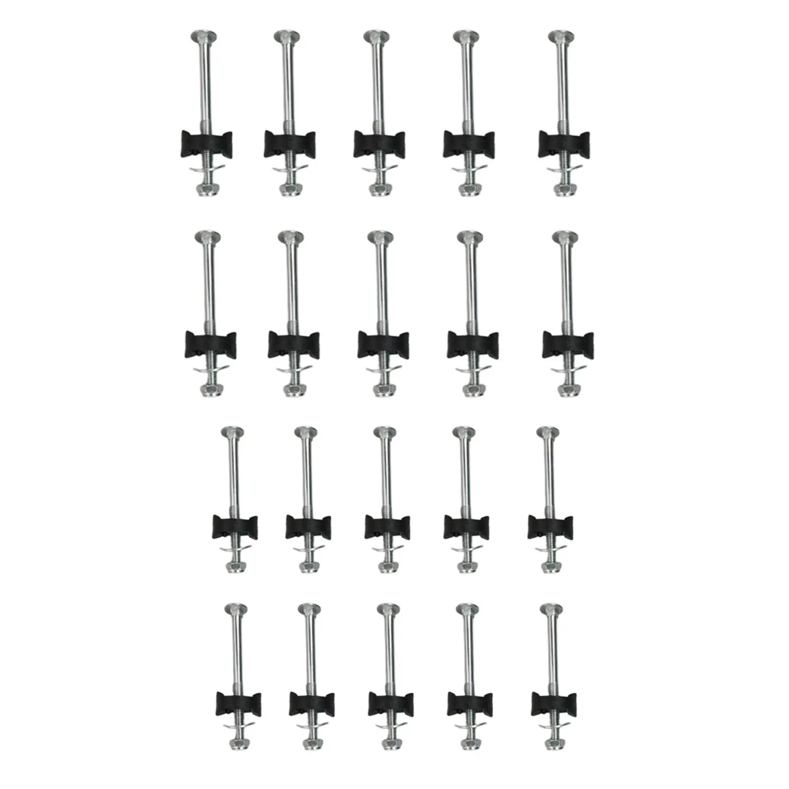 10x Fixing Trampoline Screws Anti Loose for Strengthen Trampoline Stability