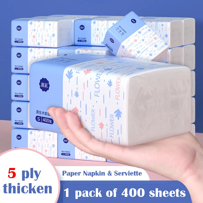 Best of 1pack / 480 Ply Paper Towels Virgin Wood Pulp Paper 4 Ply Thickened Napkins Facial Tissue Factory Wholesale Environmental Friendly Reviews & Tips