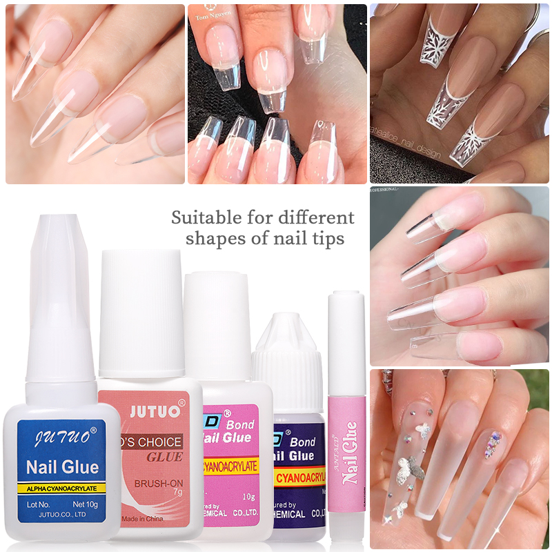 Description Picture 2 of itemFalse Nail Glue Fast-Dry Adhesive Glue Acrylic False Tips Extension 3D Nail Art Rhinestone Decorations Nail Tips Adhesive Tool