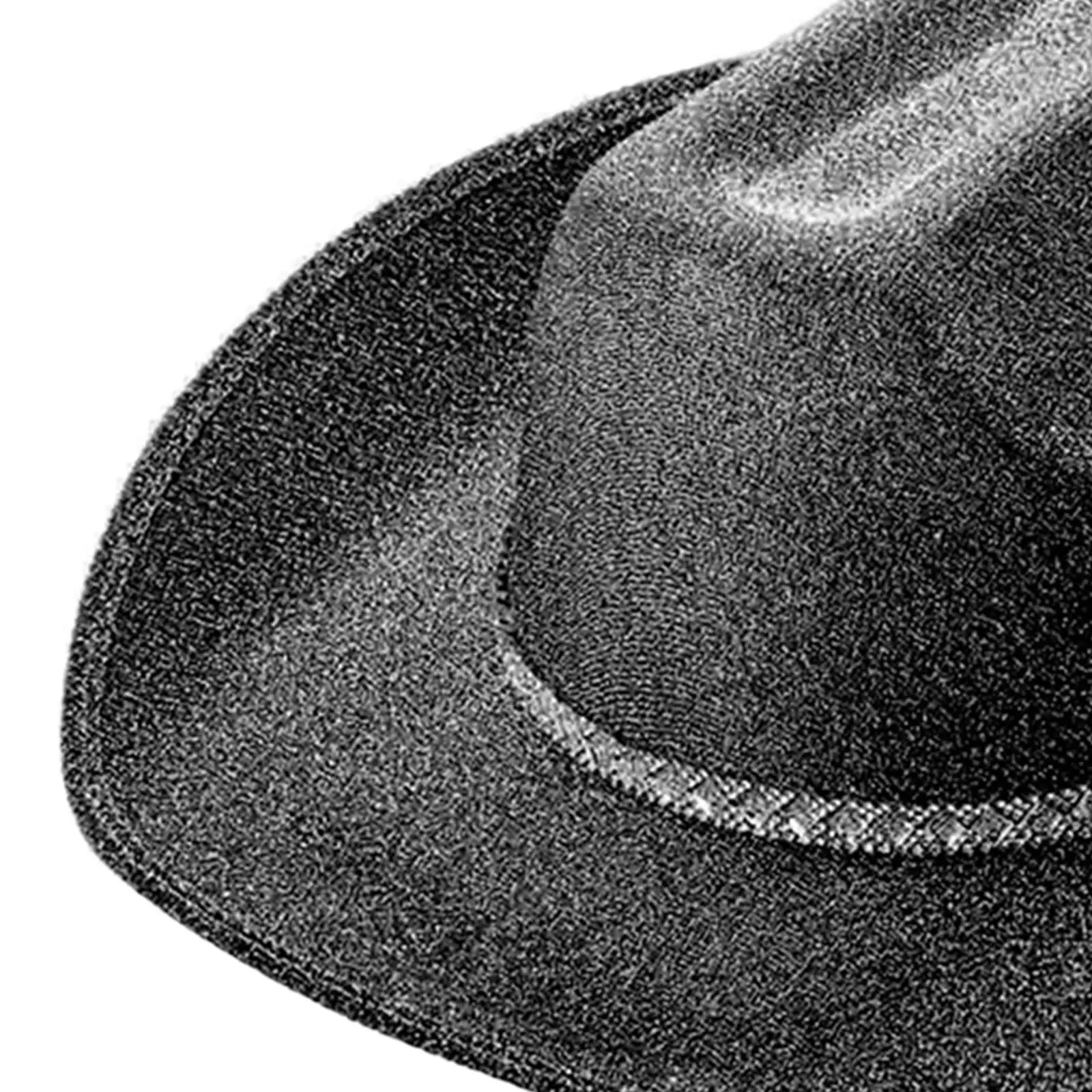 Novelty Cowgirl Hat Fedoras Caps Jazz Hat Diamond Bar Sunhat Wide Brim Party Hats Western for Winter Costume Gift Halloween Boys