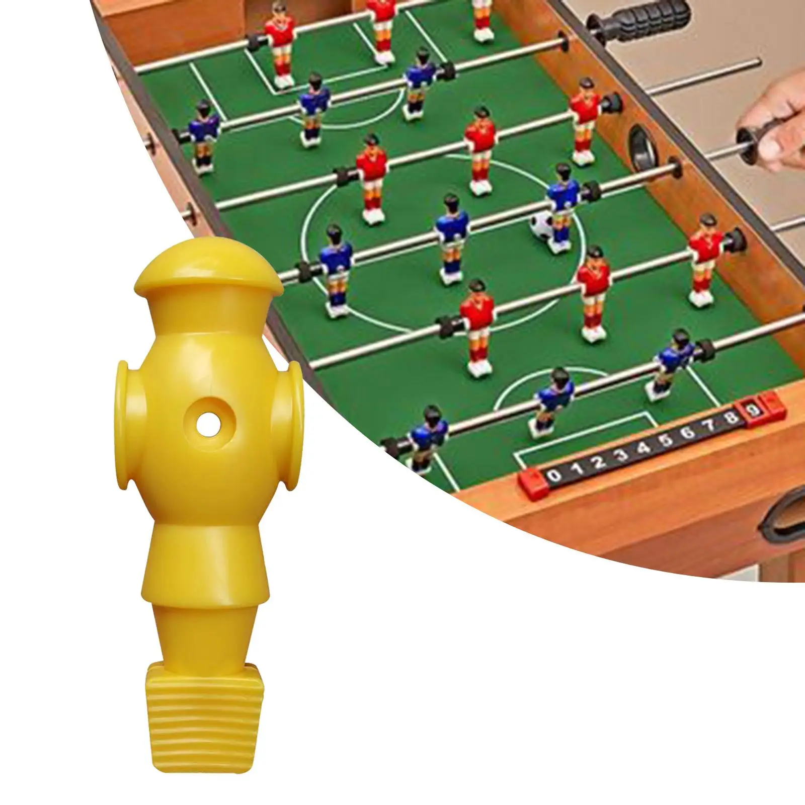 Foosball Men Table Foosball Player Replacement Parts Foosball Player for Club Bar Supplies Kids Football Table Football Home