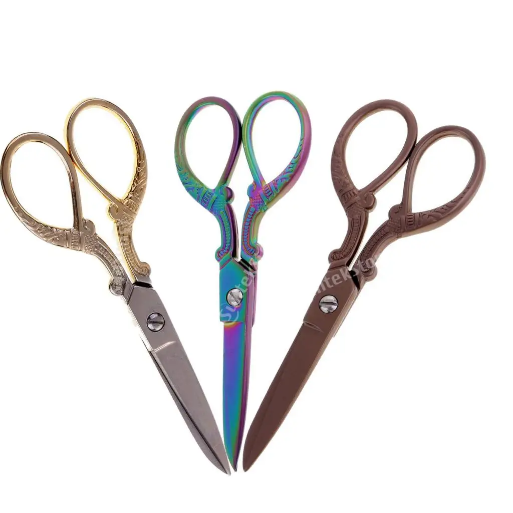 Stainless steel tailor sewing scissors 13 cm DIY tool all 3 colors