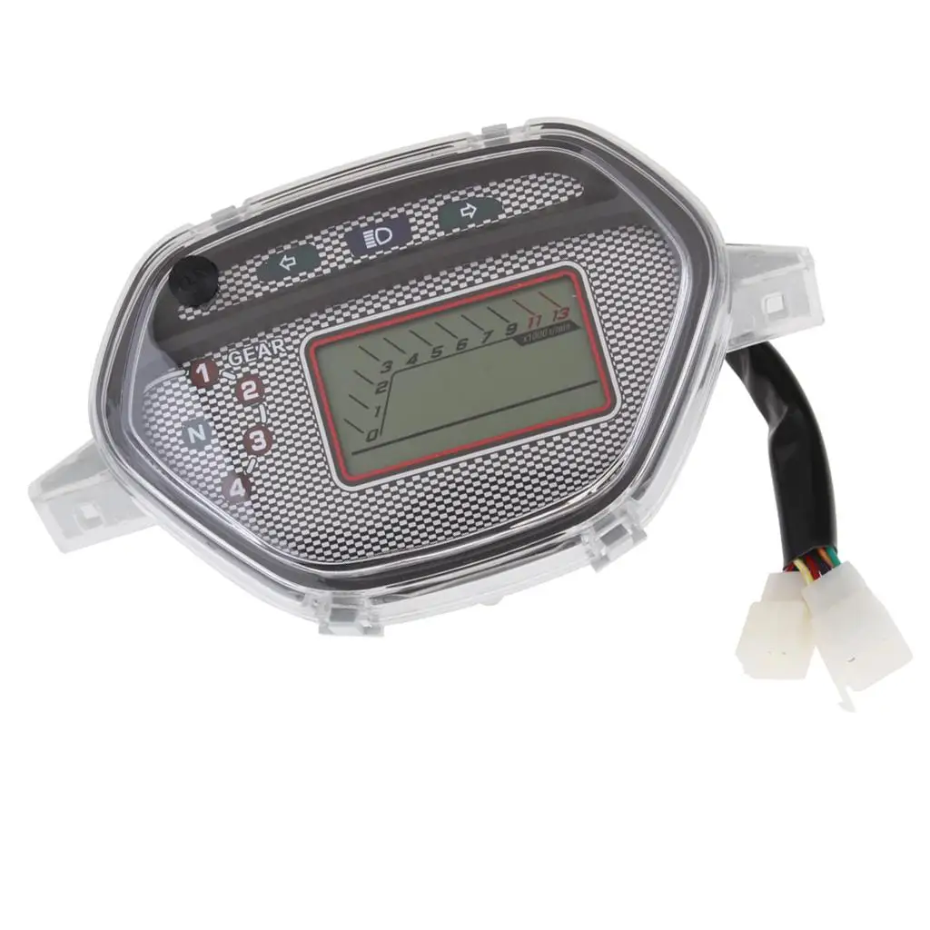 299 Kmh Motorcycle RMP ometer Digital LCD     for  CD110 Waterproof