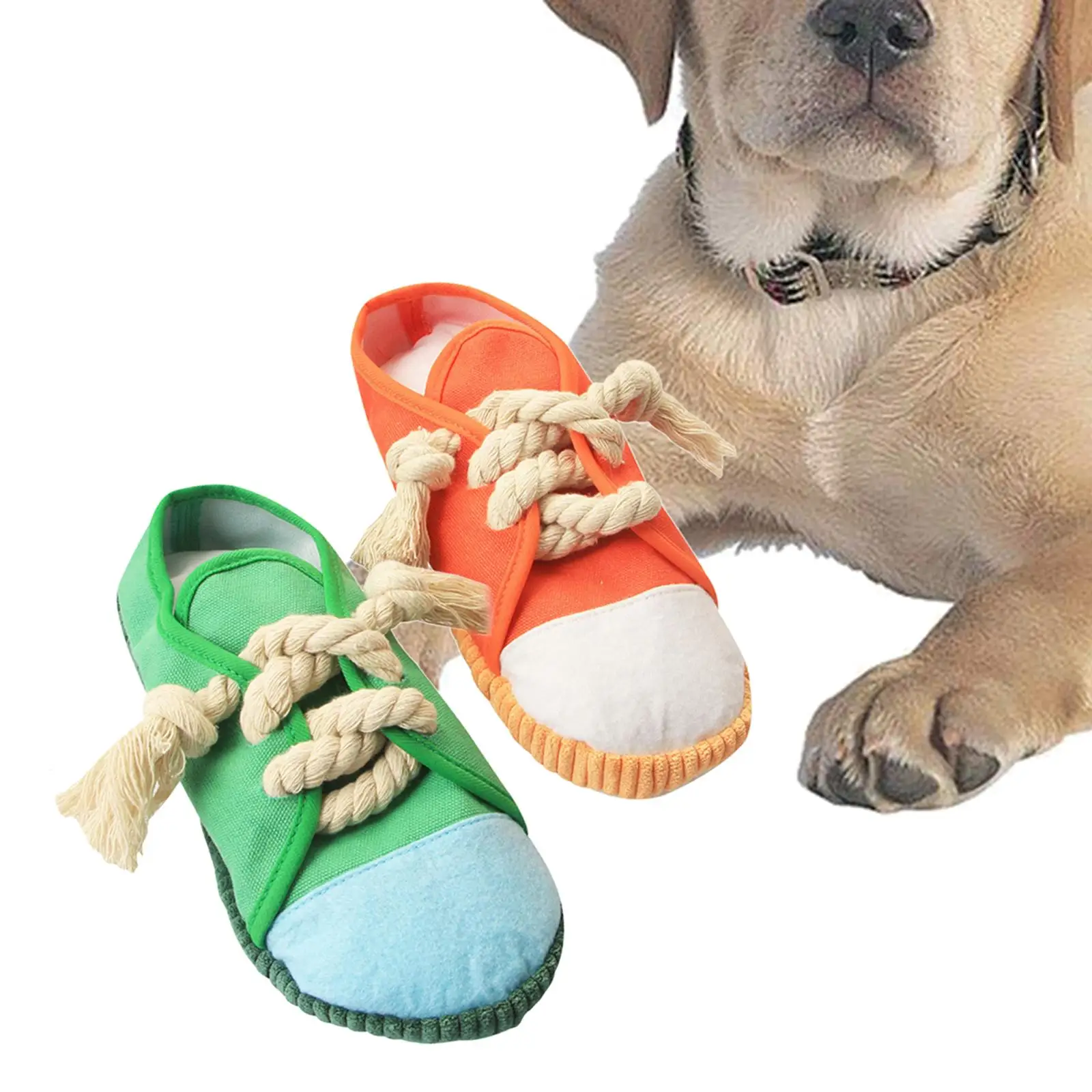 Shoes Shape Dog Chew Toy Dog Squeaky Toy Keeping Your Pet Active Creative