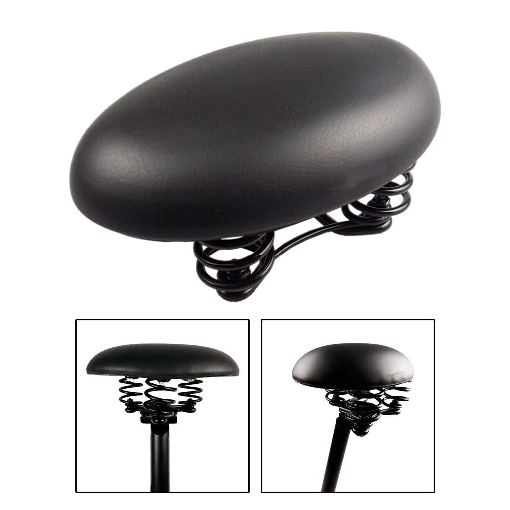 Outdoor Bicycle Cushion Spring Shock Absorber Mountain Bike Saddle Round Comfortable Noseless Cycling Seat Cushion