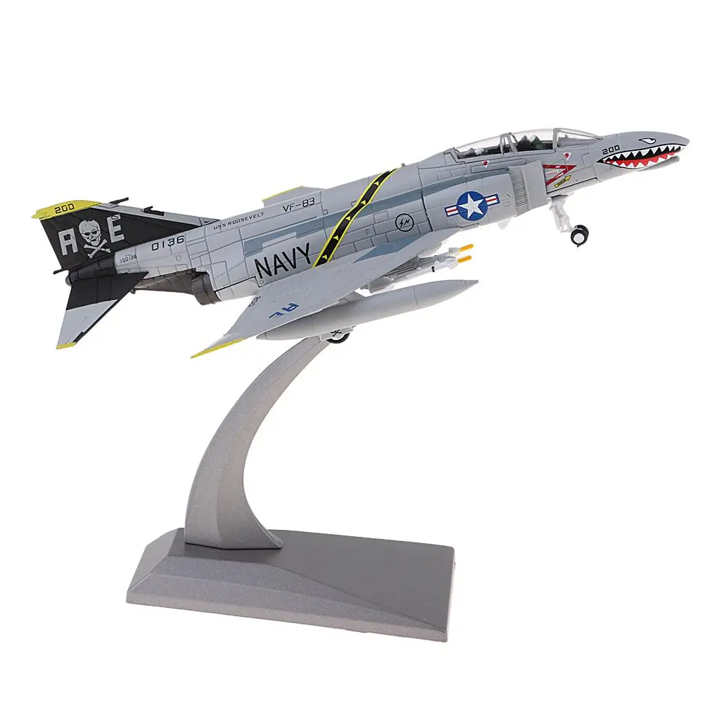 1:100  Model - Diecast Air-interception  Plane  - Mini Decorative Toy