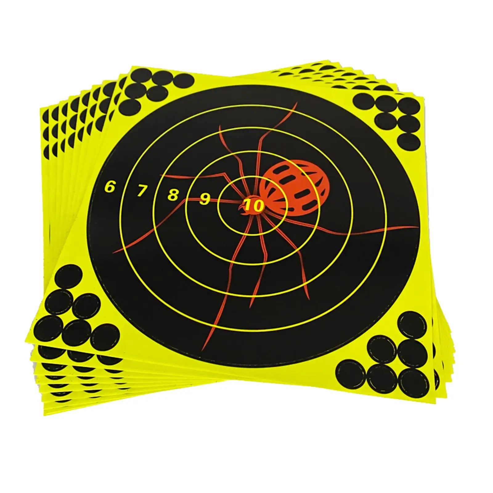 10x Shooting Paper Target Long Distance Splatter for Bow Shooting Practice