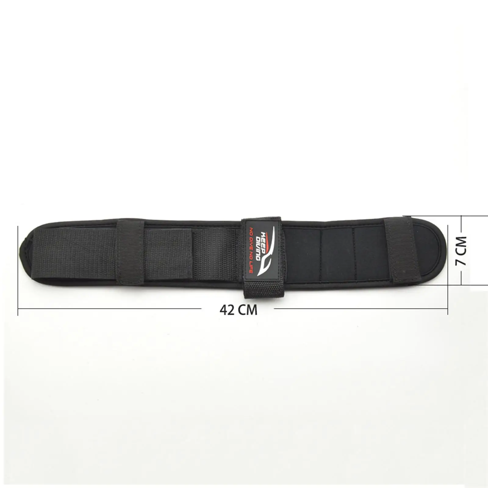 Diving Backplate Strap Pad Durable Shoulder Straps Protection 42x7cm Cushion Quick Release Backpack Guitar Molle Strap Replace