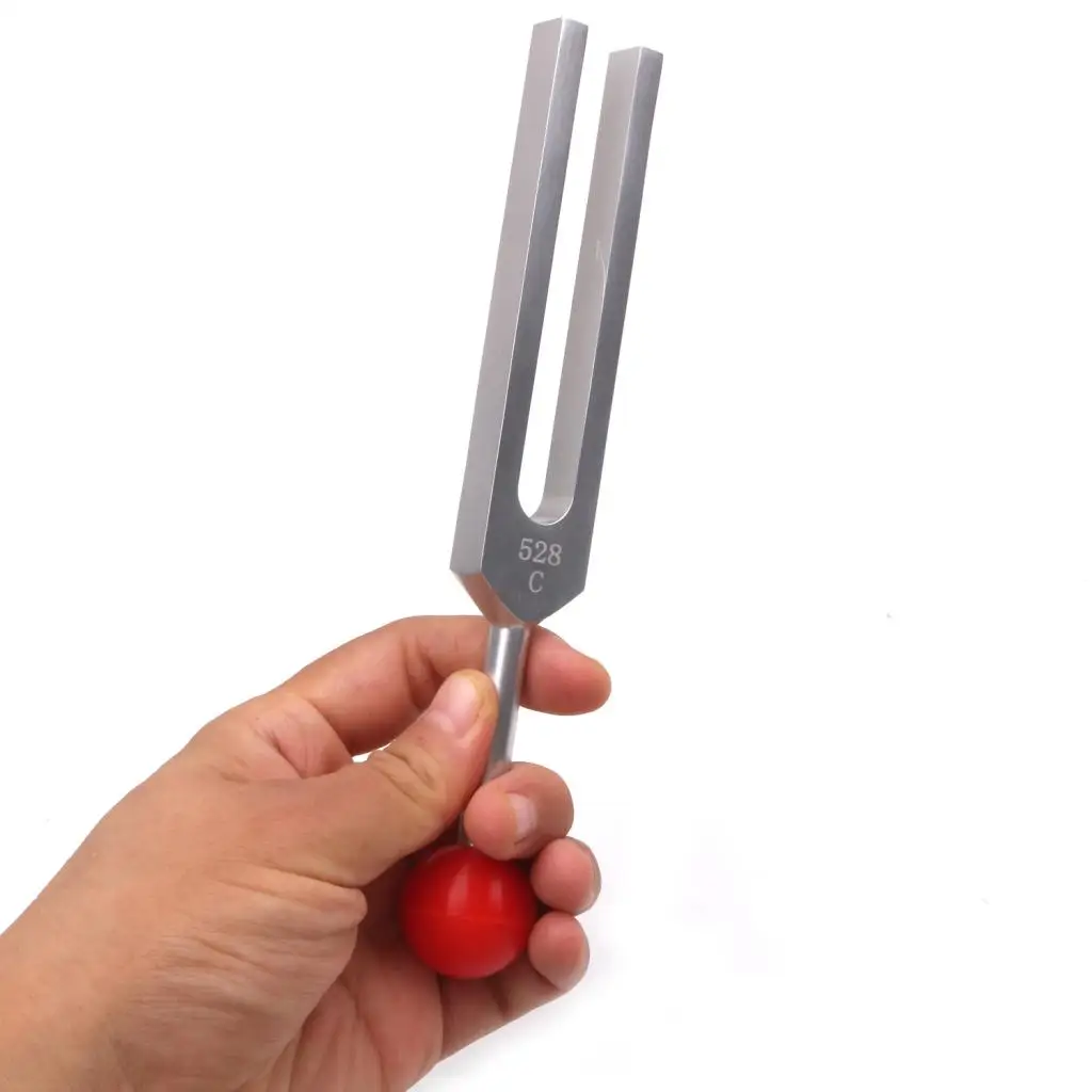  Aluminum Tuning Fork With Mallet Hammer Sound  Musical Instrument