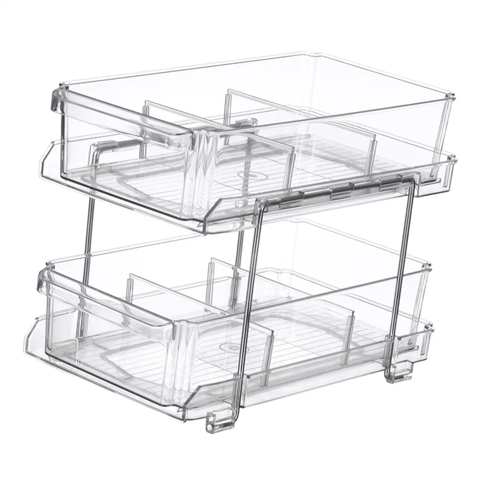 Desk Cosmetics Rack Multifunction Buffet Serving Trays Vanity Perfume Storage Holder Bathroom Organizer Rack for Tabletop Vanity