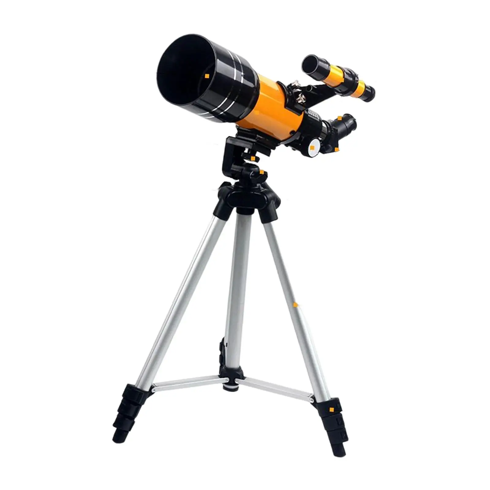 Portable Telescope 70mm apertures 300mm with Tripod Fully Coated 150x Monocular Telescope Refractor Telescope for Kids Beginners