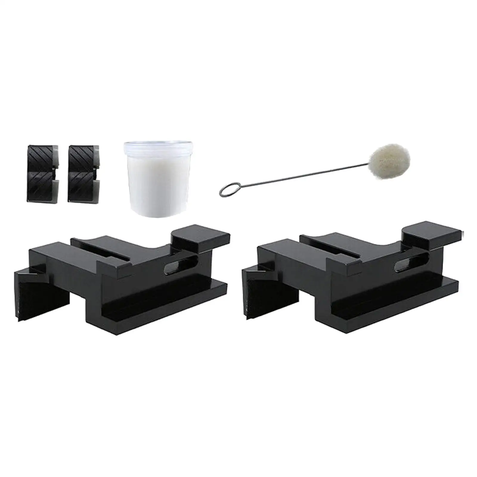 Sunroof Track Assembly Repair Set Easy to Install Sunroof Rails Repair Set Replaces Part for Lincoln Mkt (2010-2018)