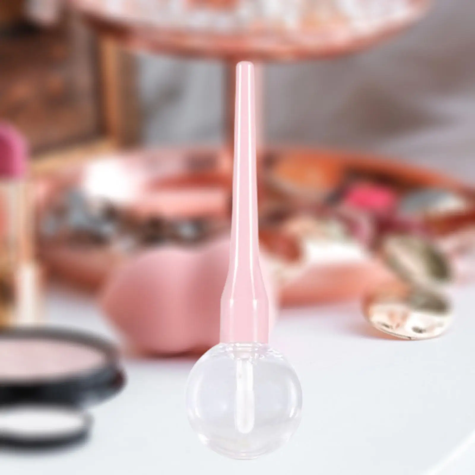Mini Empty Lip Gloss Tube Refillable DIY Make up Plastic Cosmetics Bottle