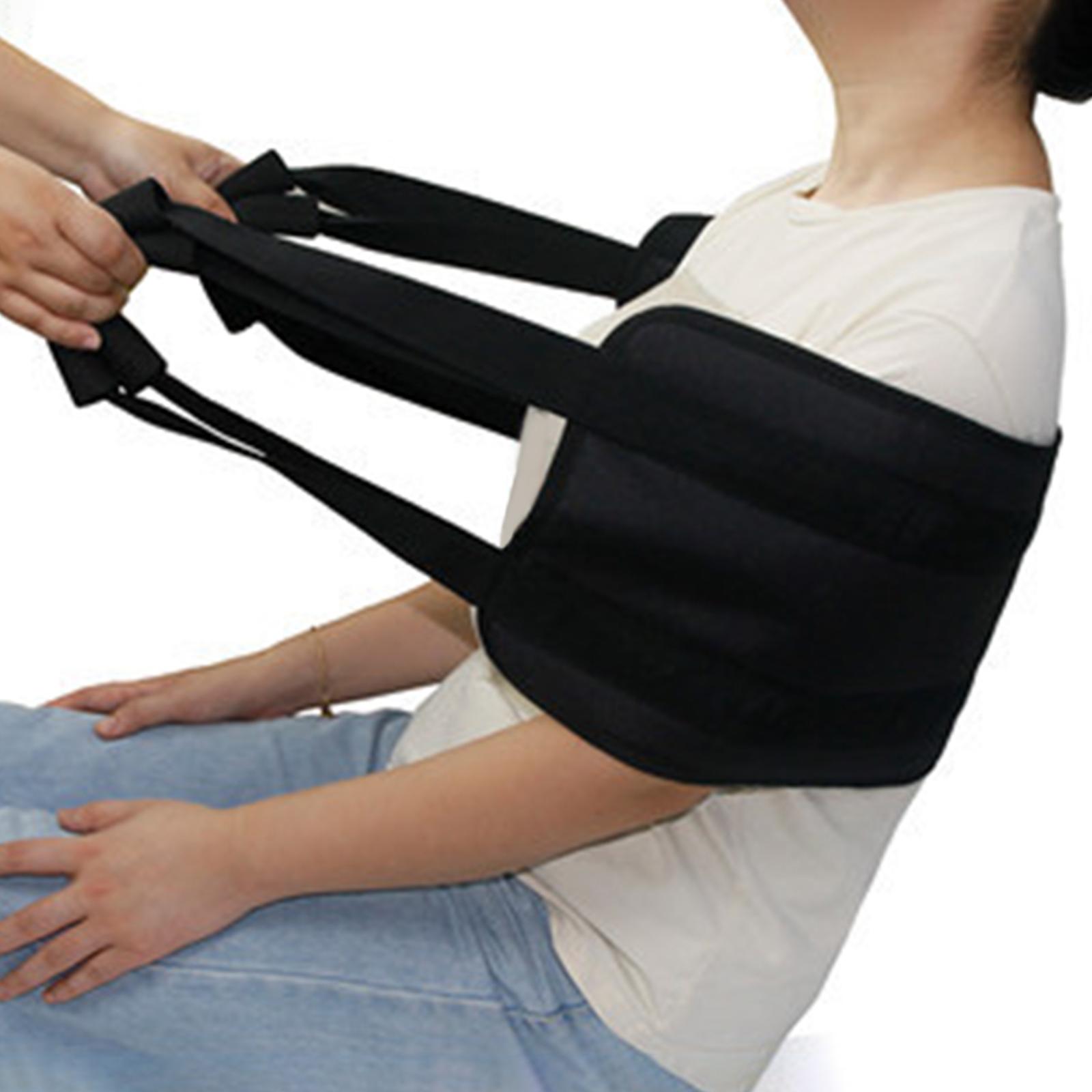 Patient Lift Sling Simple and Convenient to Control Secure Padded Gait Belt Assist Transfer Belt Shift Band for Seniors Nursing