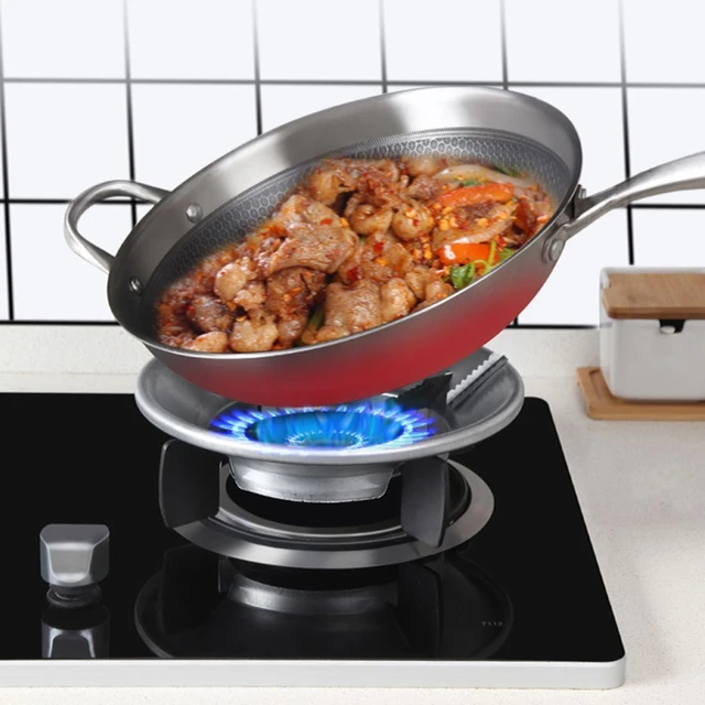 Gas Stove Wok Ring Cooker Kitchen Torch Home for Gas Wok Rack