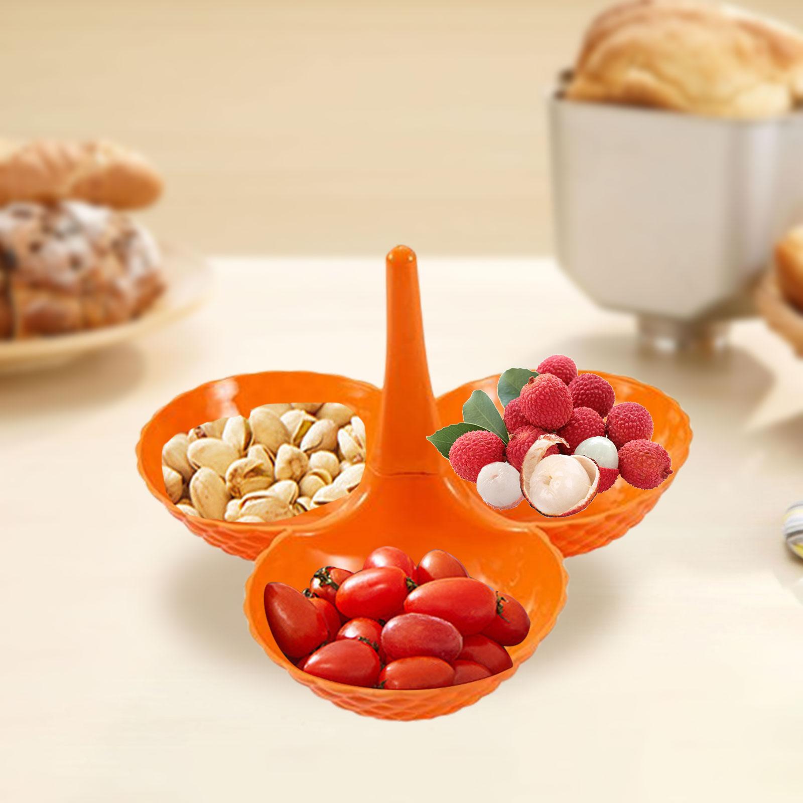Fruit Plate Superimposed Decor Display Multi-Layer Tea Snack Tray Cake Stand for Home