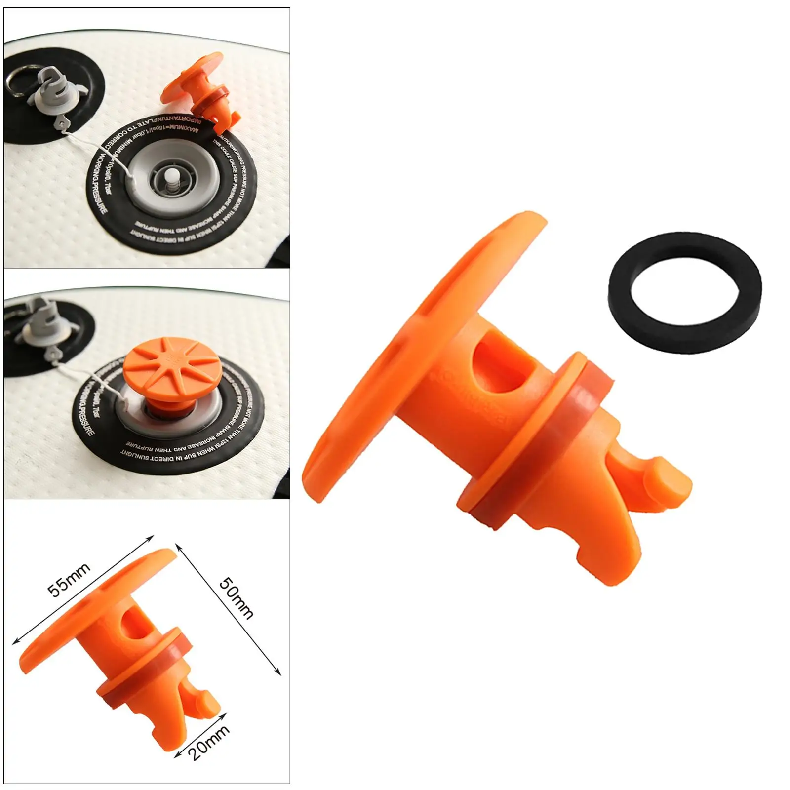 Inflatable Paddle Board Kayak Deflation Valve Deflating Valves