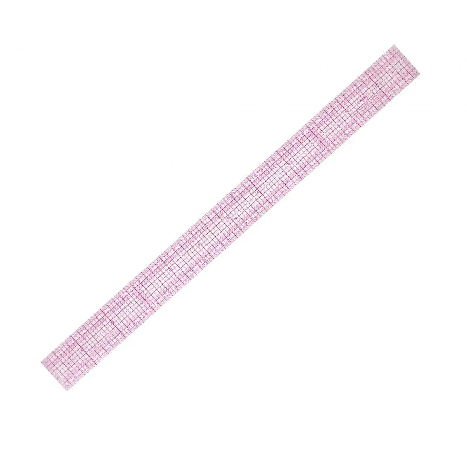 Sewing Cutting Ruler Garment Ruler 24in Clear Ruler for Tailor Measuring Sewing Accessories Crafts Making Precision Measurements