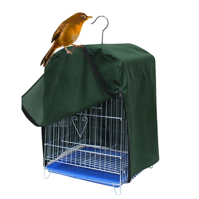  POPETPOP Bird Cage Cover Seed Catcher Birdcage Nylon