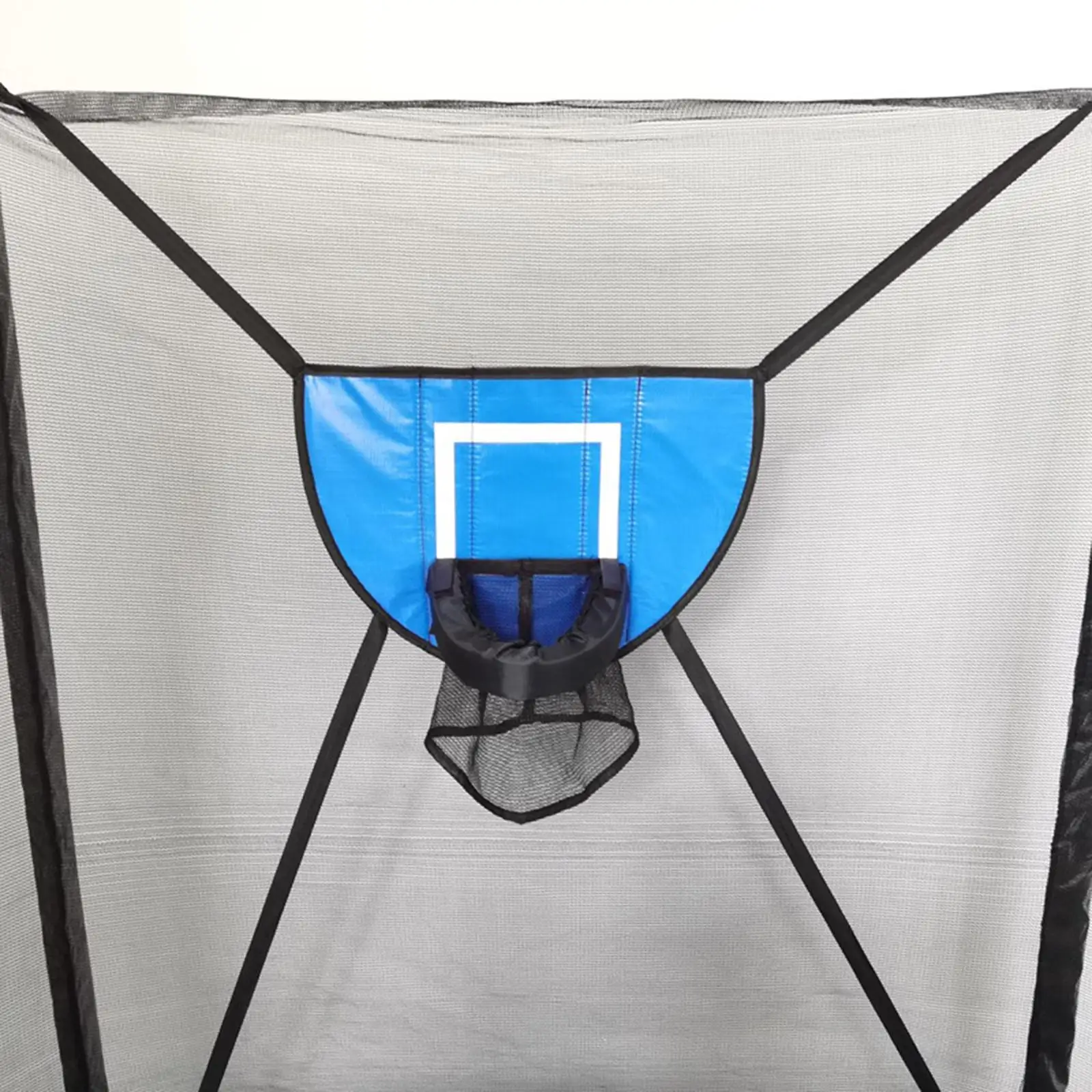 Mini Trampoline Basketball Hoop Waterproof Sunscreen Materials Basketball Frame
