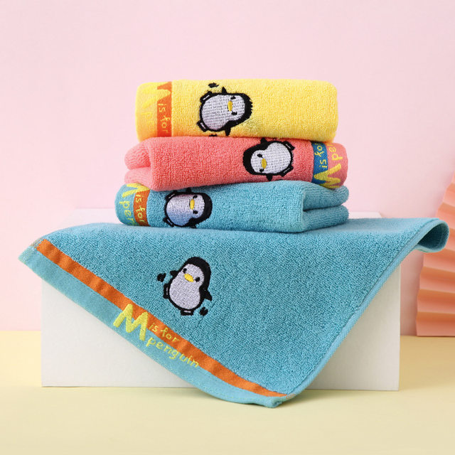 2 Stück Pinguin-Form Handtücher Aus Korallen-Fleece – Saugstark, Aufhängbar, Schnell Trocknend