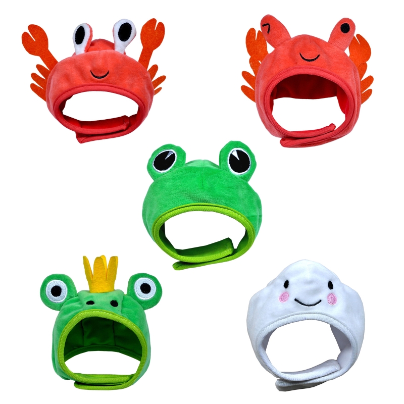 Frog Ear Warmer Hat for Pets Image 2