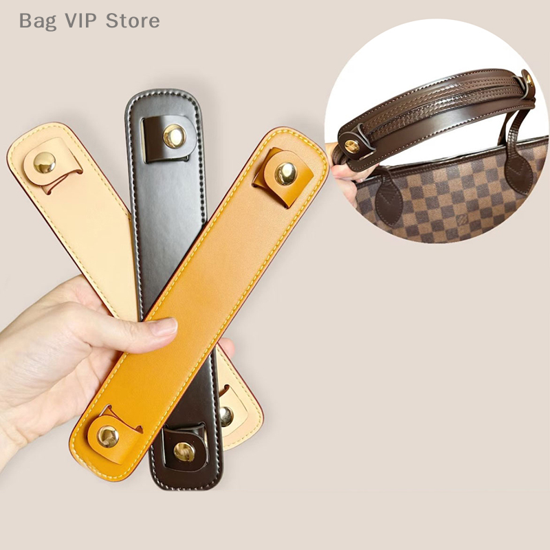 New 1pc PU Bag Strap Decompression Shoulder Pads Handle Fixing Clip Bag Accessories Wide Bag Strap Shoulder Rest