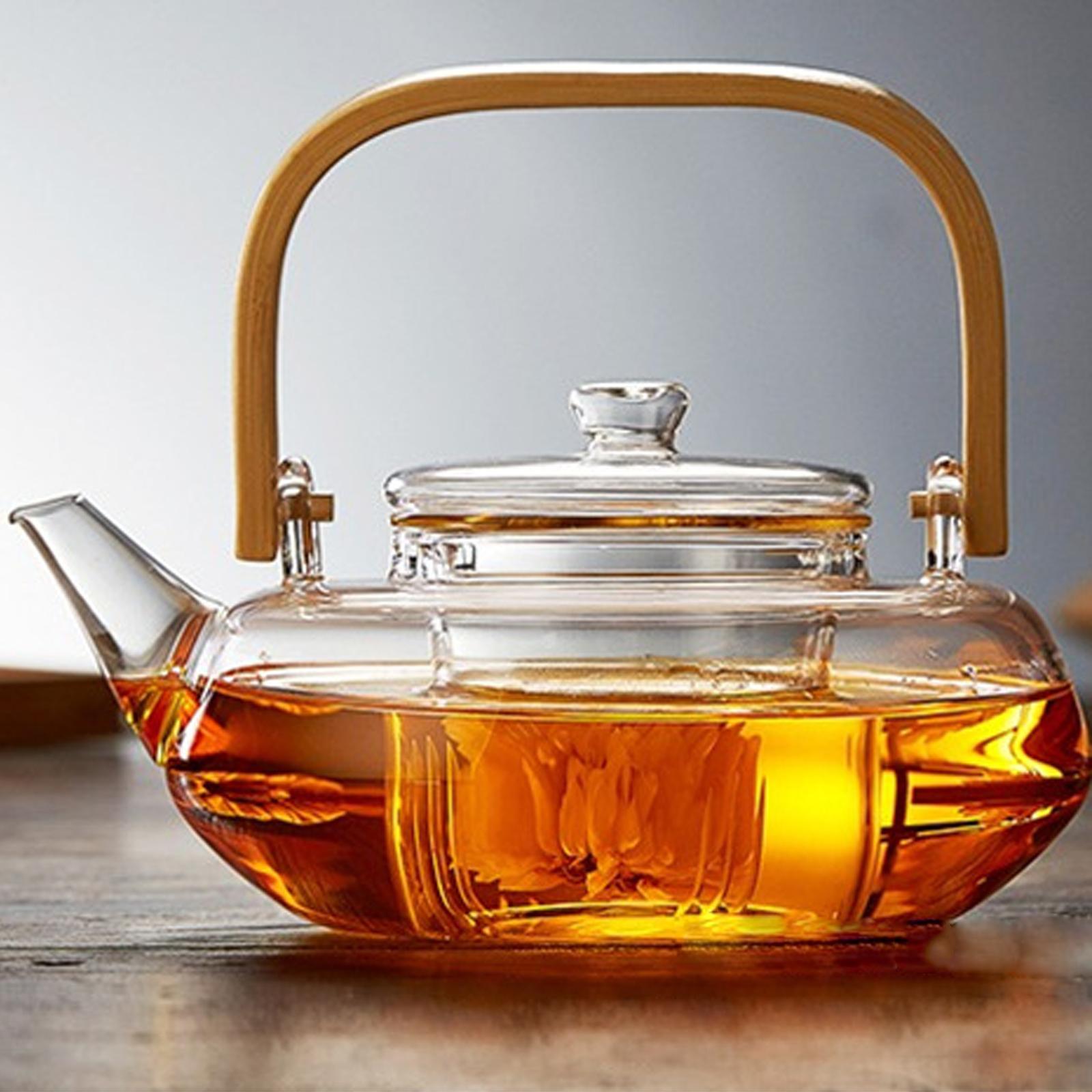 glass stovetop tea pot