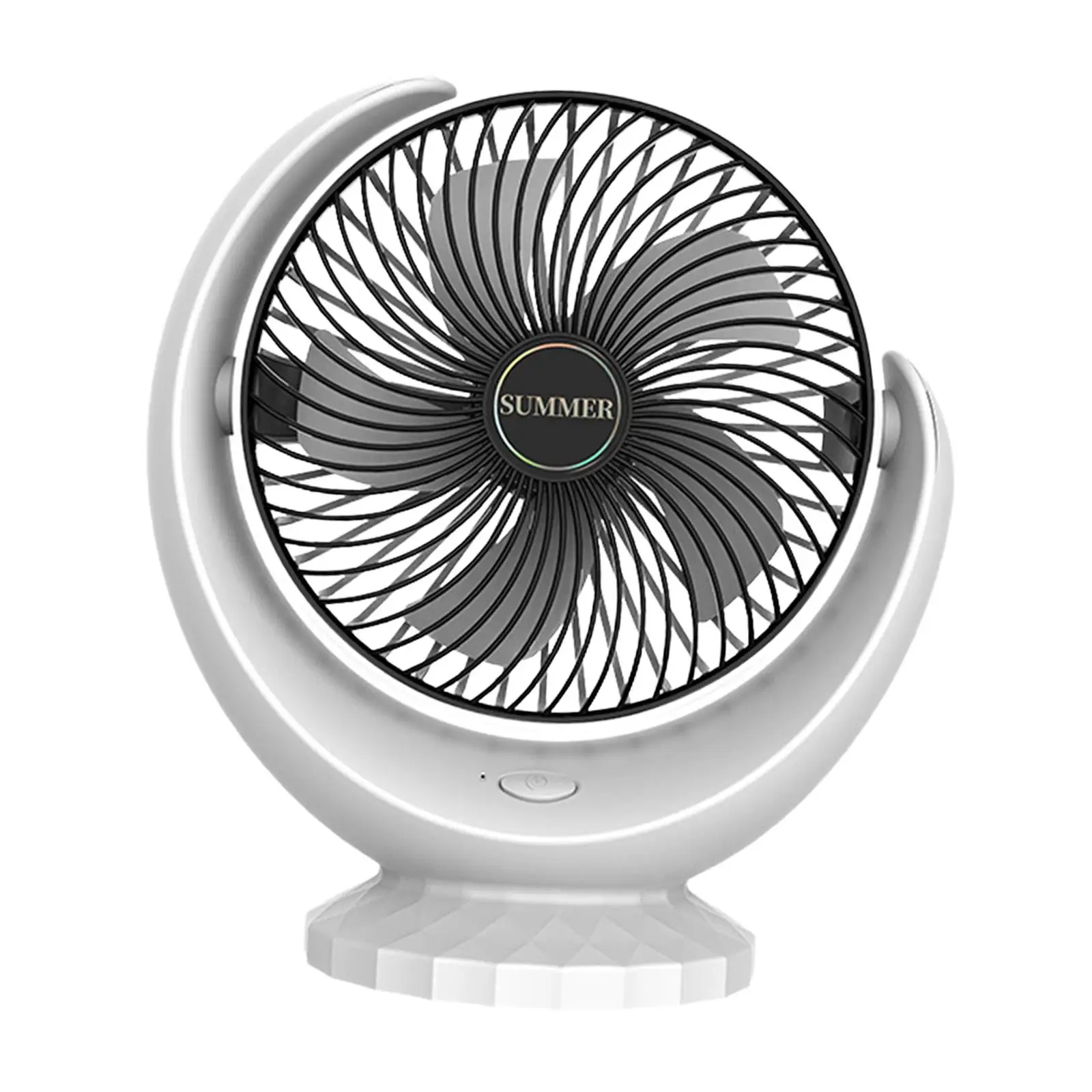 USB Desk Fan Personal Fan Quiet Multi Function Small Portable Fan Cooling Mini Fan for Travel Home Indoor Outdoor Office Bedroom