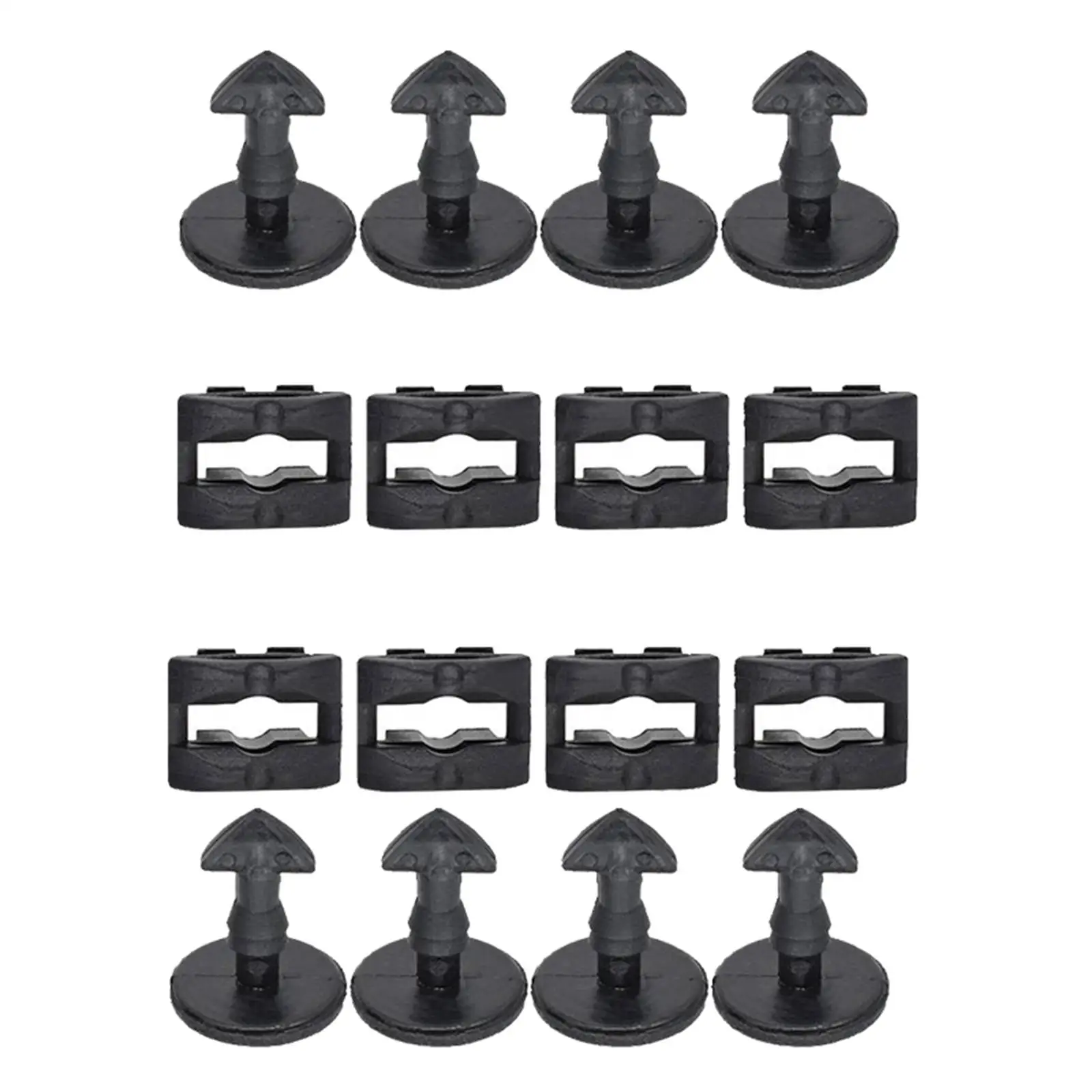 4Pcs Bumper Tow Eye Cover Clips Fastener Fender Retainer for Land Rover Discovery 3 4 Range Rover Sport Easy Installation