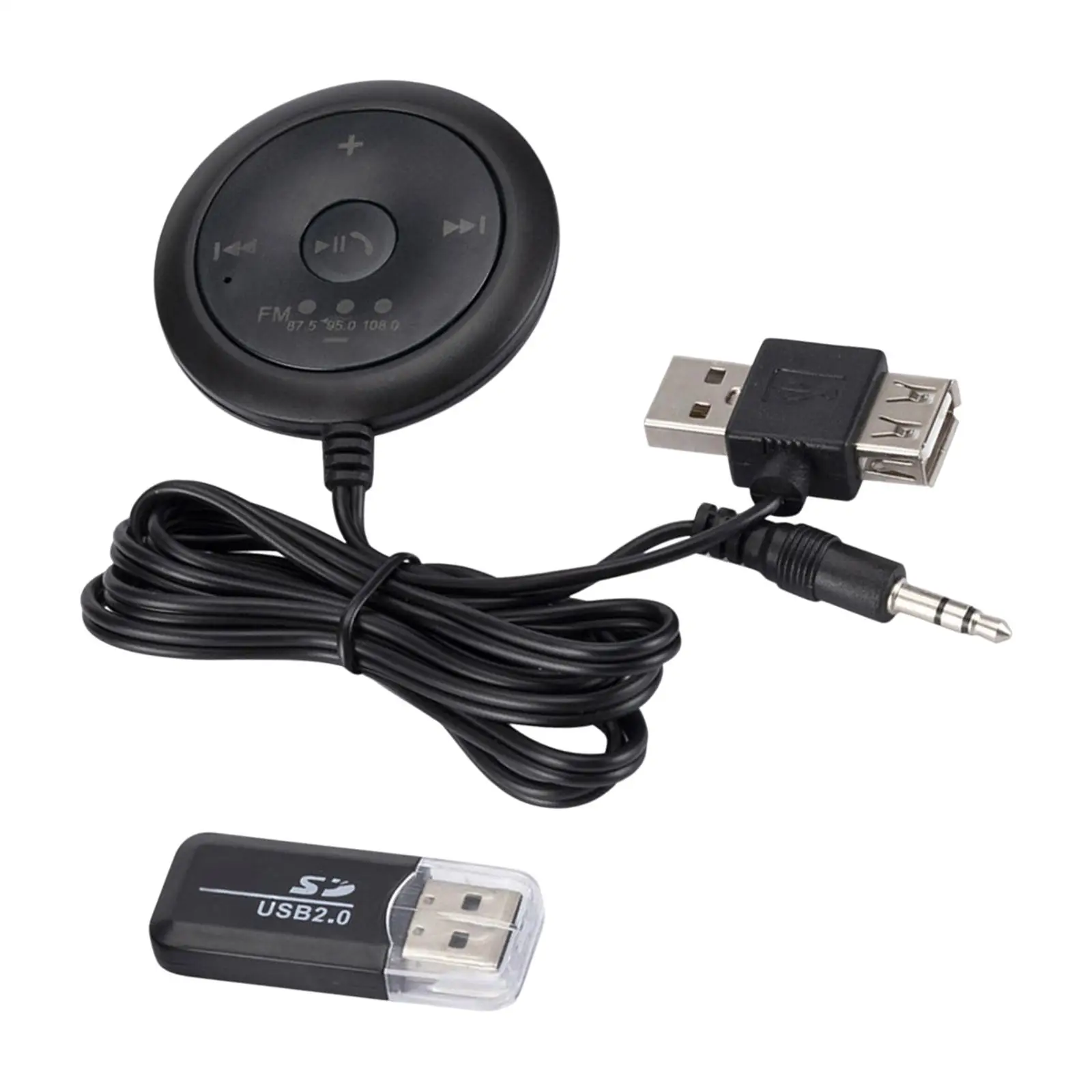 Wireless Car MP3 Player Headphones Receiver and Adapter for PC