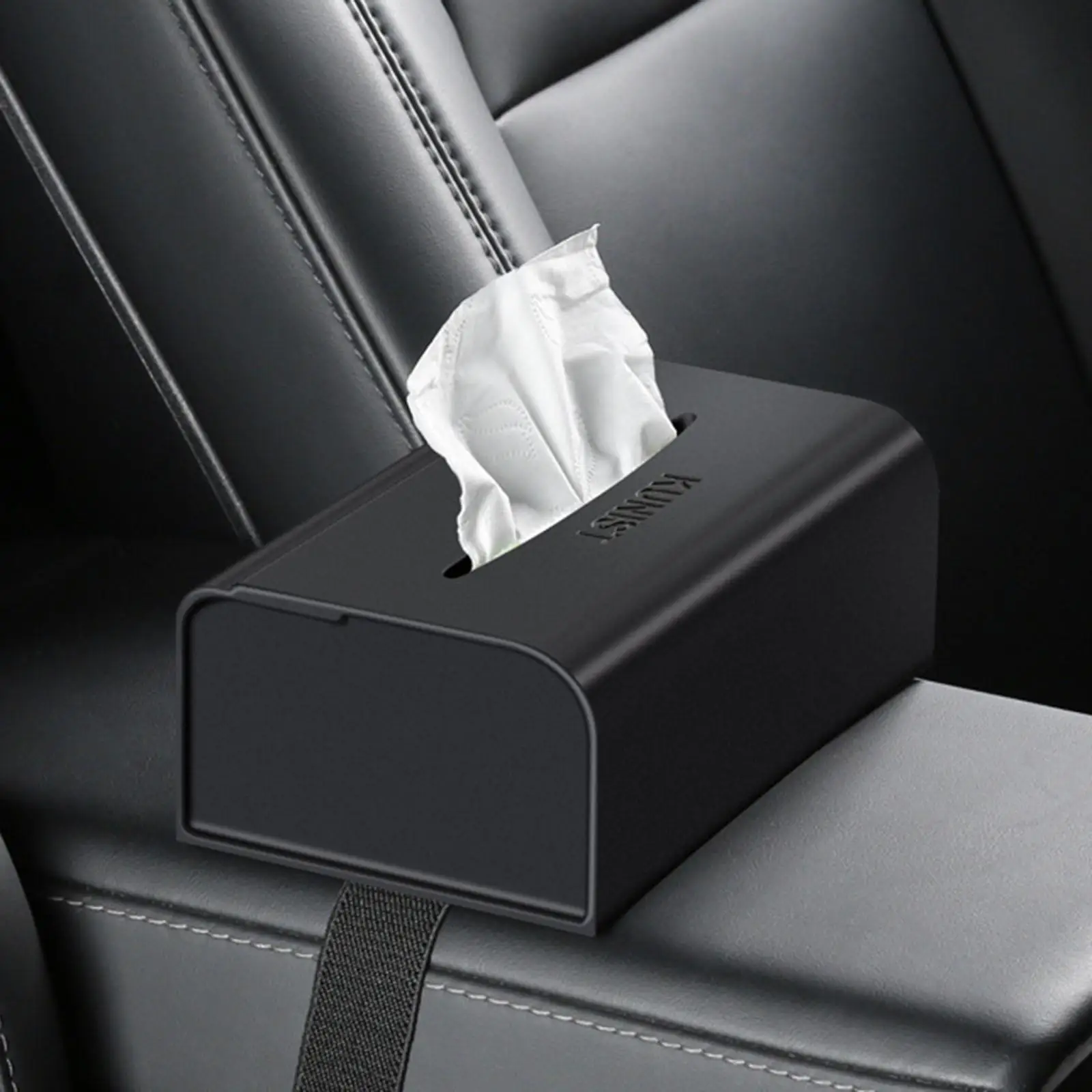 Silicone tissue Holder Tissue Bag Case Auto Tissue Box / Visor Screen Backseat Center Console